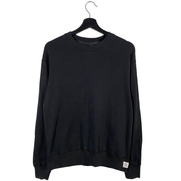 Reigning Champ Oversized Pima Cotton Crewneck Black mens size XS - Picture 1 of 5
